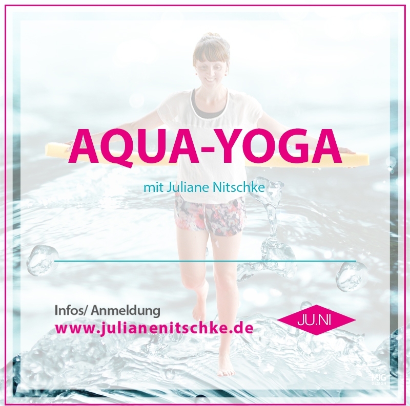 Aqua-Yoga mit Juliane Nitschke, ab September 2022 in der Schwimmhalle in Piesteritz