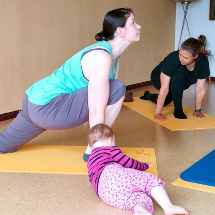 Mama-Baby-Yoga mit Juliane Nitschke in Lutherstad Wittenberg