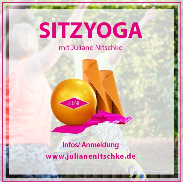 Sitzyoga mit Juliane Nitschke, ab September 2025 in der Praxis Ruhepunkt in Wittenberg